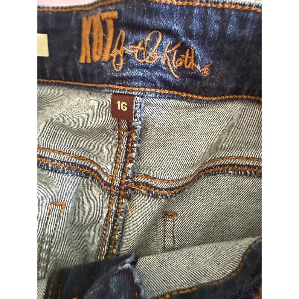 Kut from the Kloth Nikki High Rise Kick Flare Jeans, Size 16 - Picture 4 of 6